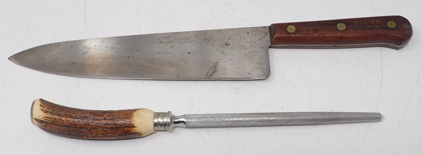 Sheffield Knife Sharpener Master Grinding Butcher Knife (1 of 2)