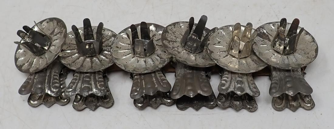 6 Antique Christmas Tree Candle Clip Ons (1 of 2)