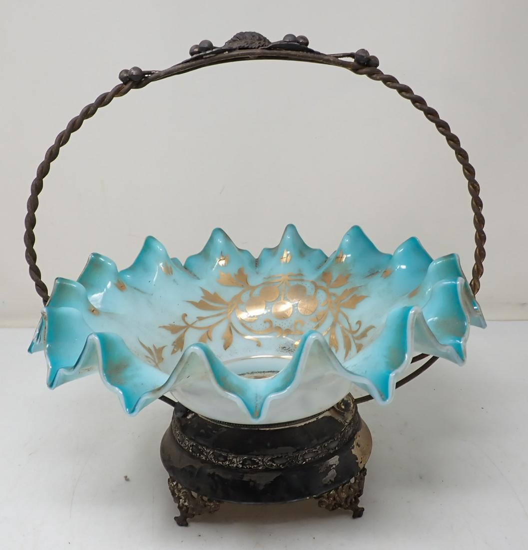 Hand Painted Brides Basket (1 of 11)