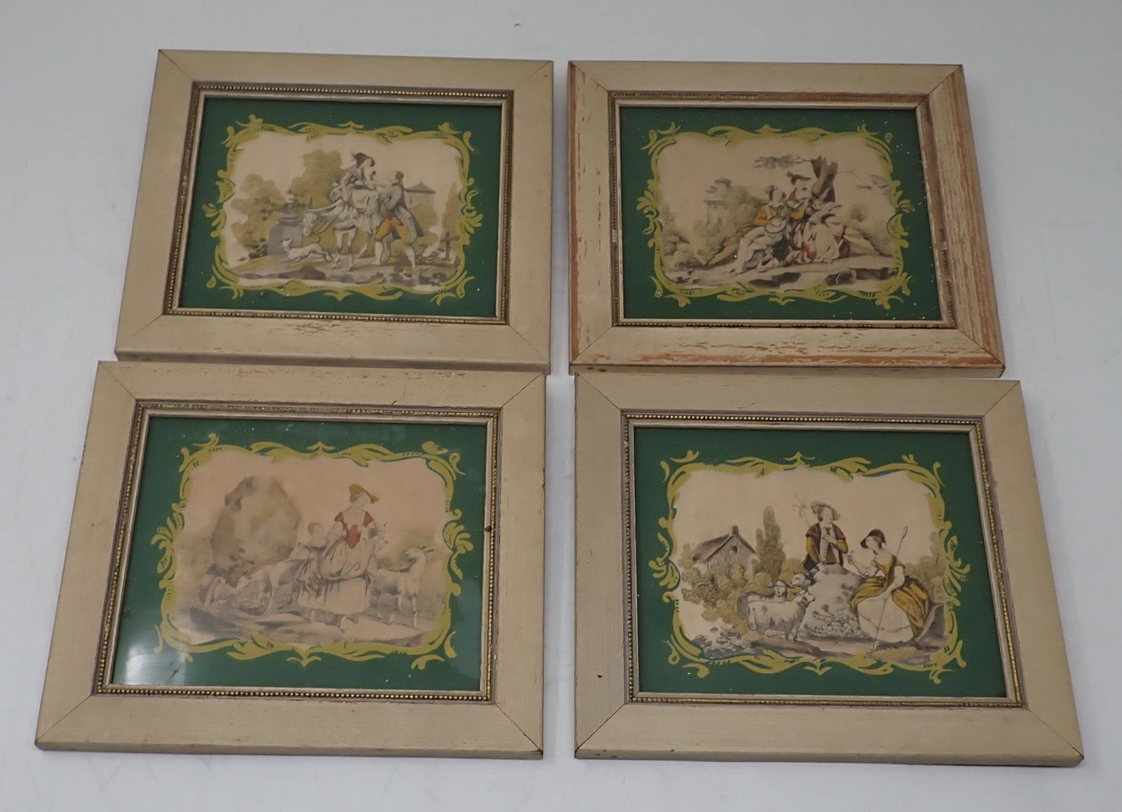 4 Hand Colored Lithos (1 of 7)