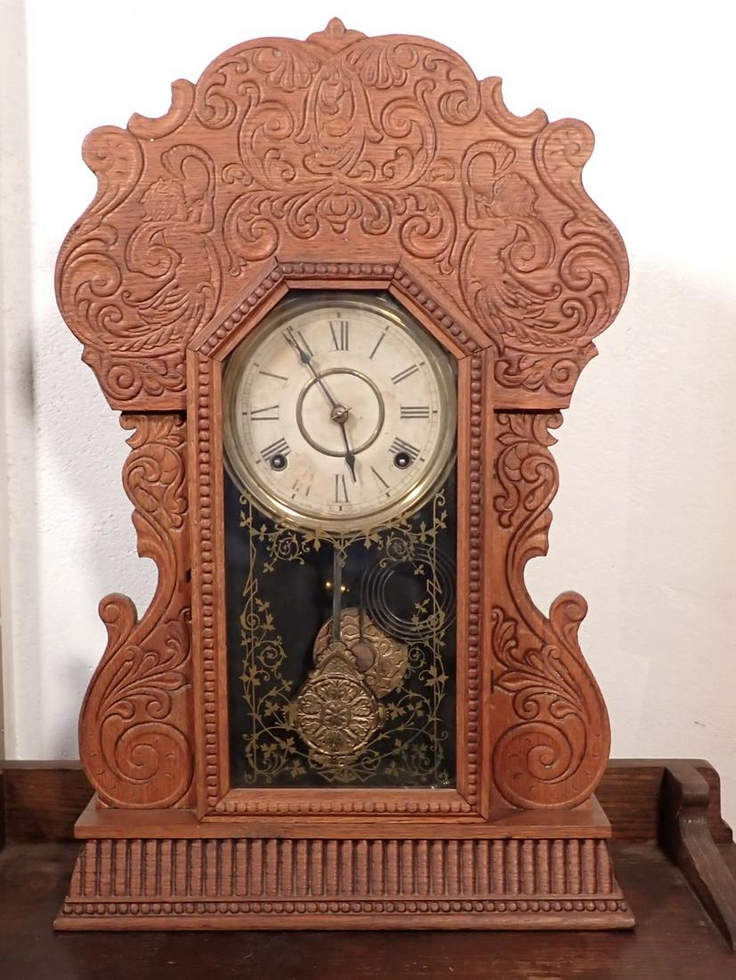 Gilbert Gingerbread Mantle Clock (1 of 5)