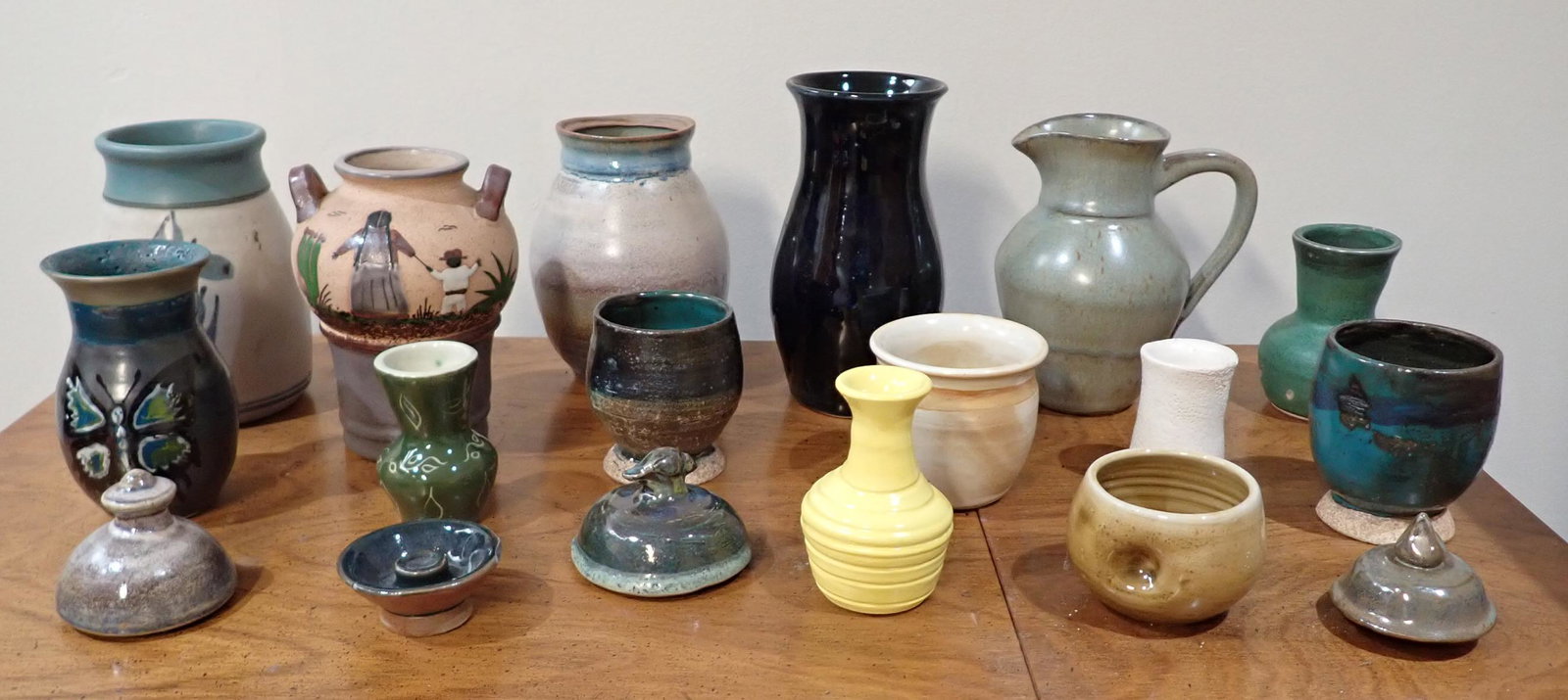 Pottery Vases Pitchers Jars (1 of 8)