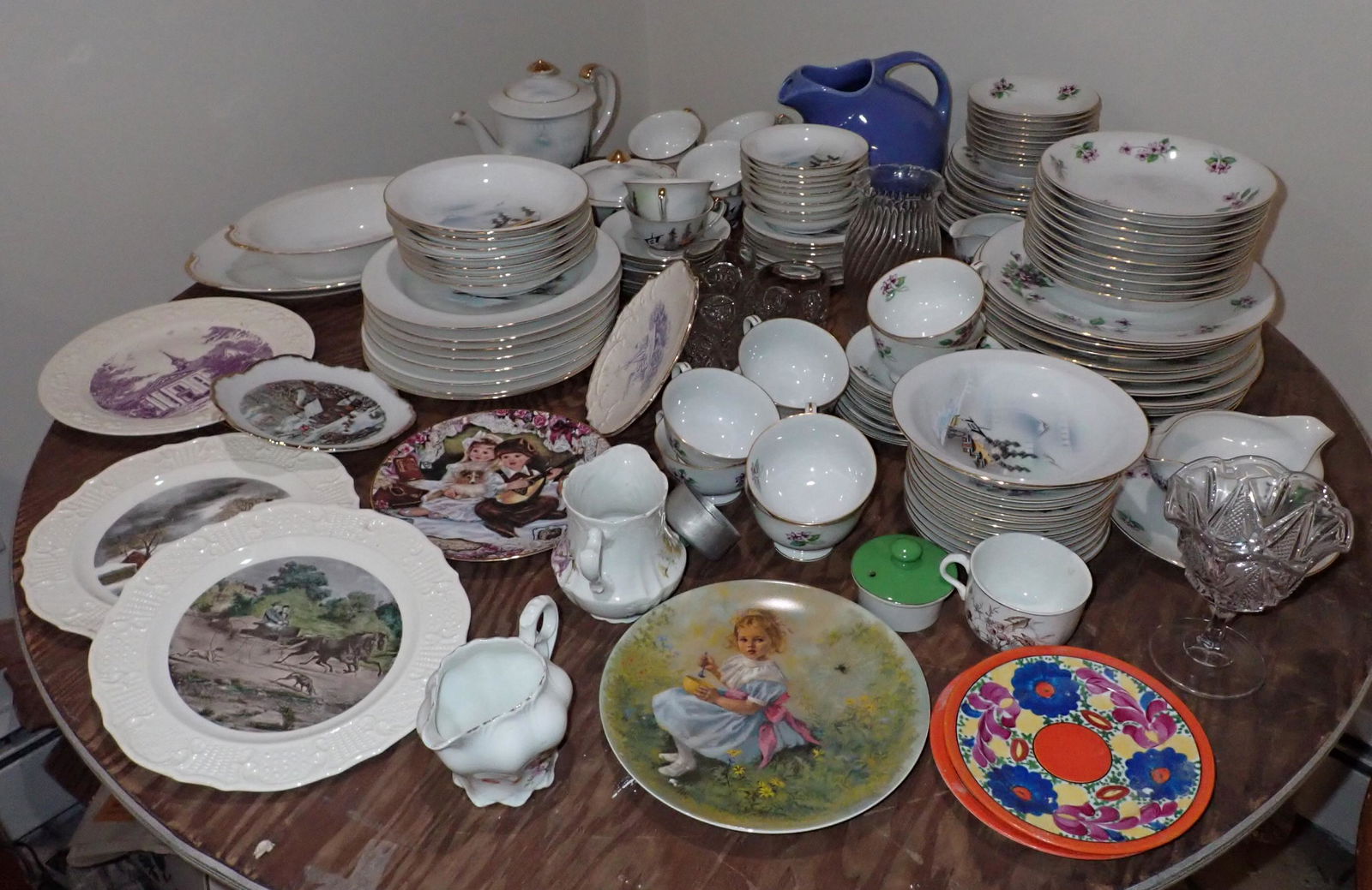 Chinese Dinnerware Alpine China Blue Danube (1 of 11)