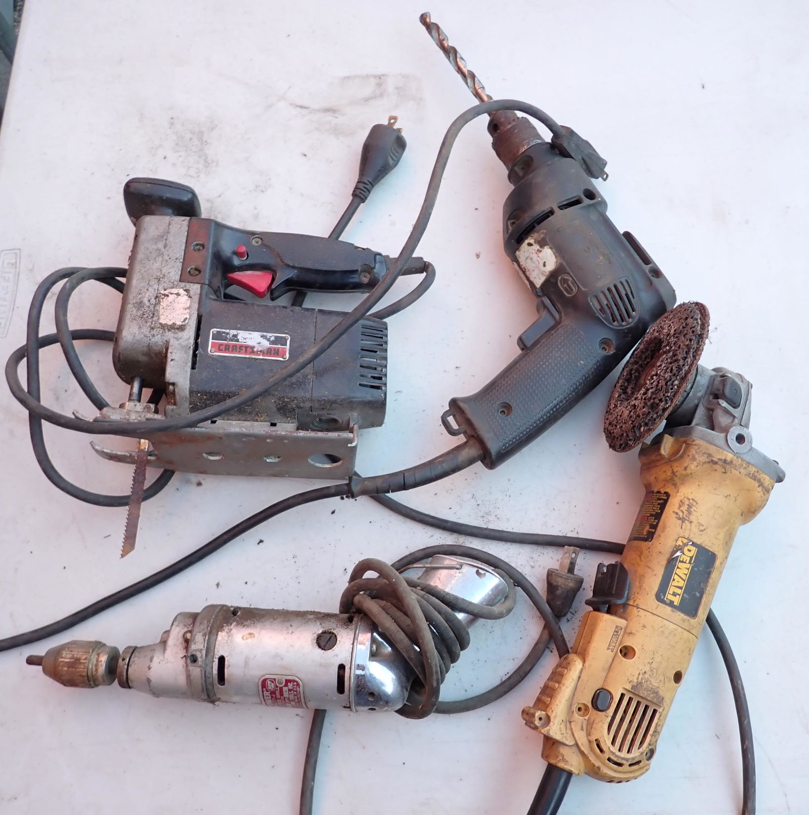 Drills Jig Saw & Dewalt Grinder (1 of 1)