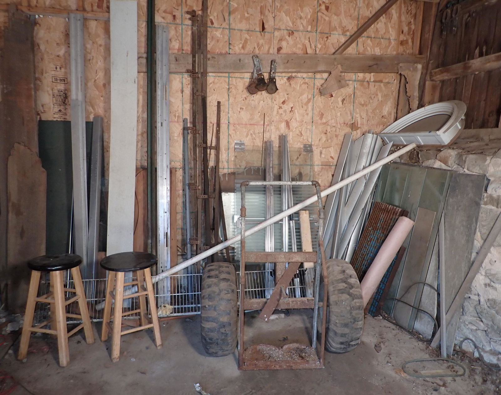 Barn Door Track Aluminum Steel & Misc (1 of 12)