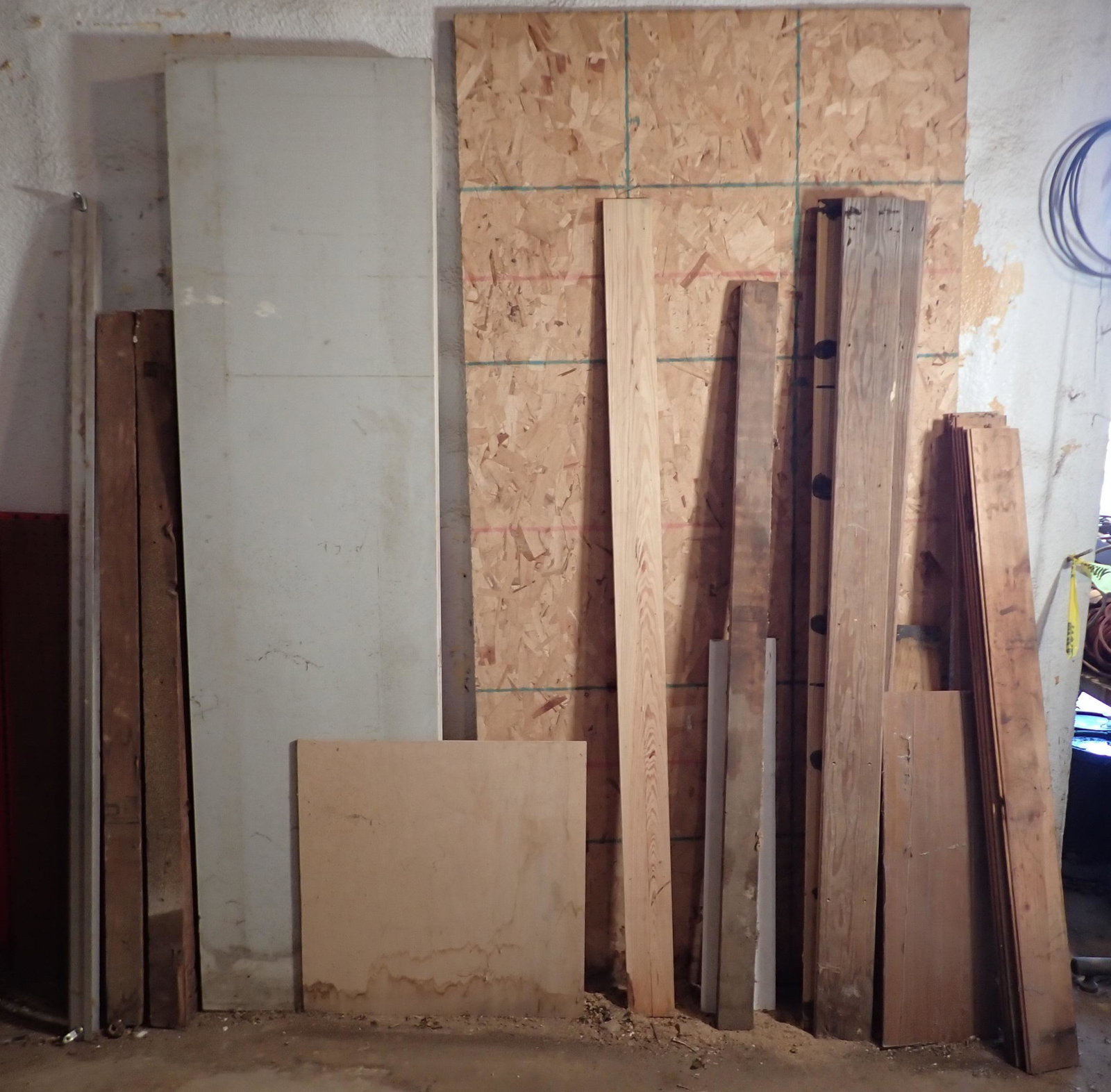 Lumber & Doors: Does not include fuel cans that maybe in the photos . Take what you want and leave the rest. NO SHIPPING !
