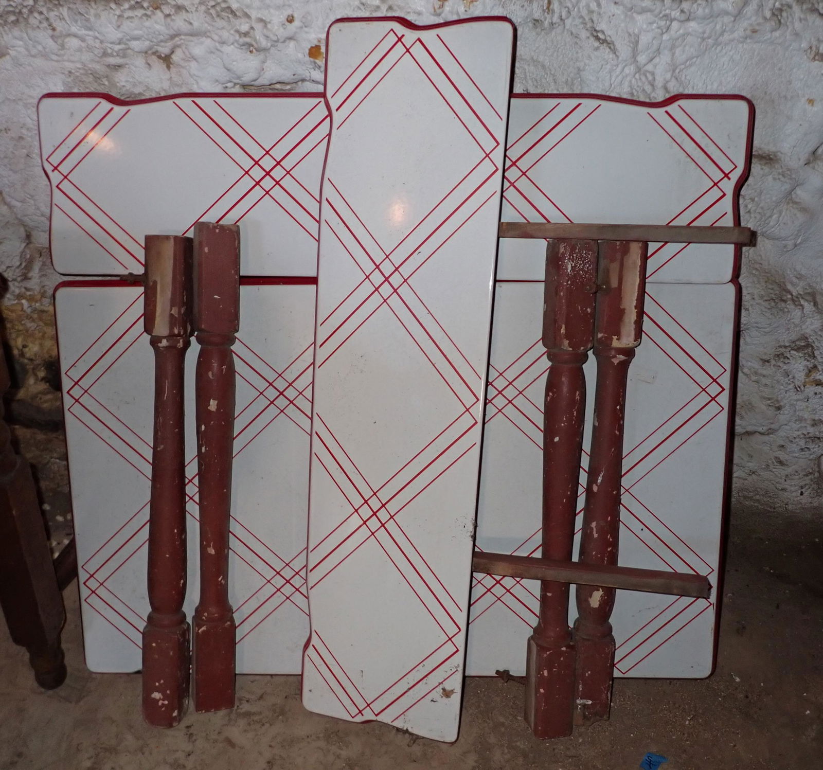 Porcelain Top Table (1 of 3)