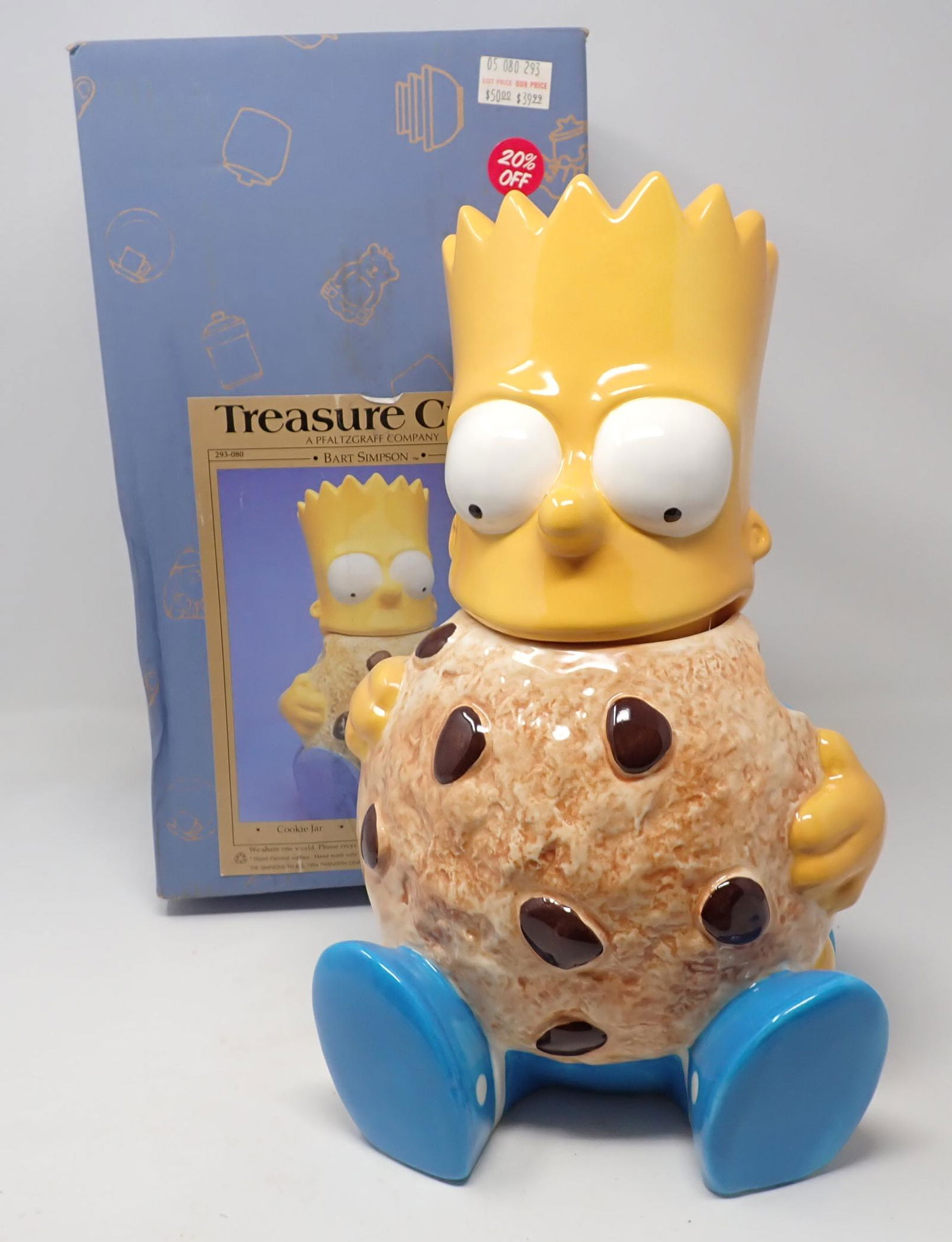 Treasure Craft Bart Simpson Cookie Jar (1 of 3)