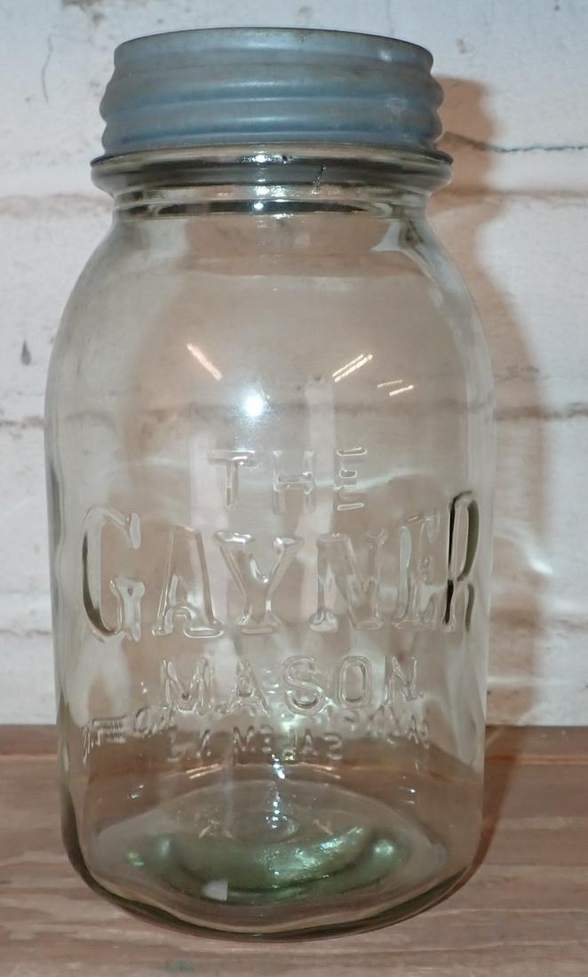 Gaynor Mason Quart Fruit Jar (1 of 1)