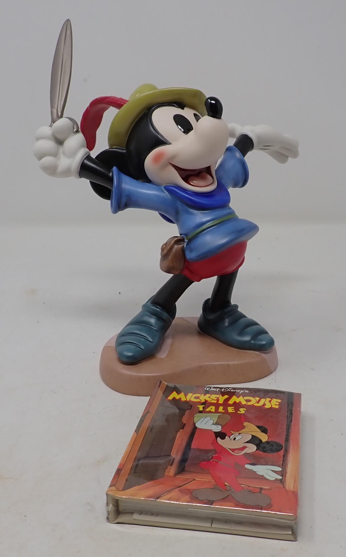 Walt Disney Brave Little Tailor Sculpture w/ Book (1 of 2)