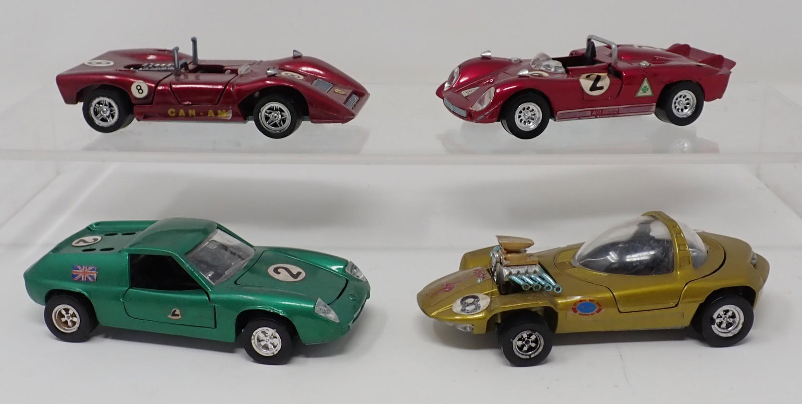4 Mattel Hot Wheels Sputafuoco Cars: Heisse Rader Cars