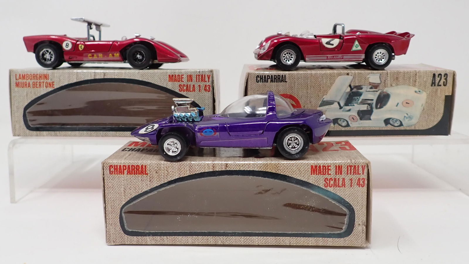 3 Mattel Hot Wheels Heisse Rader Cars (1 of 4)