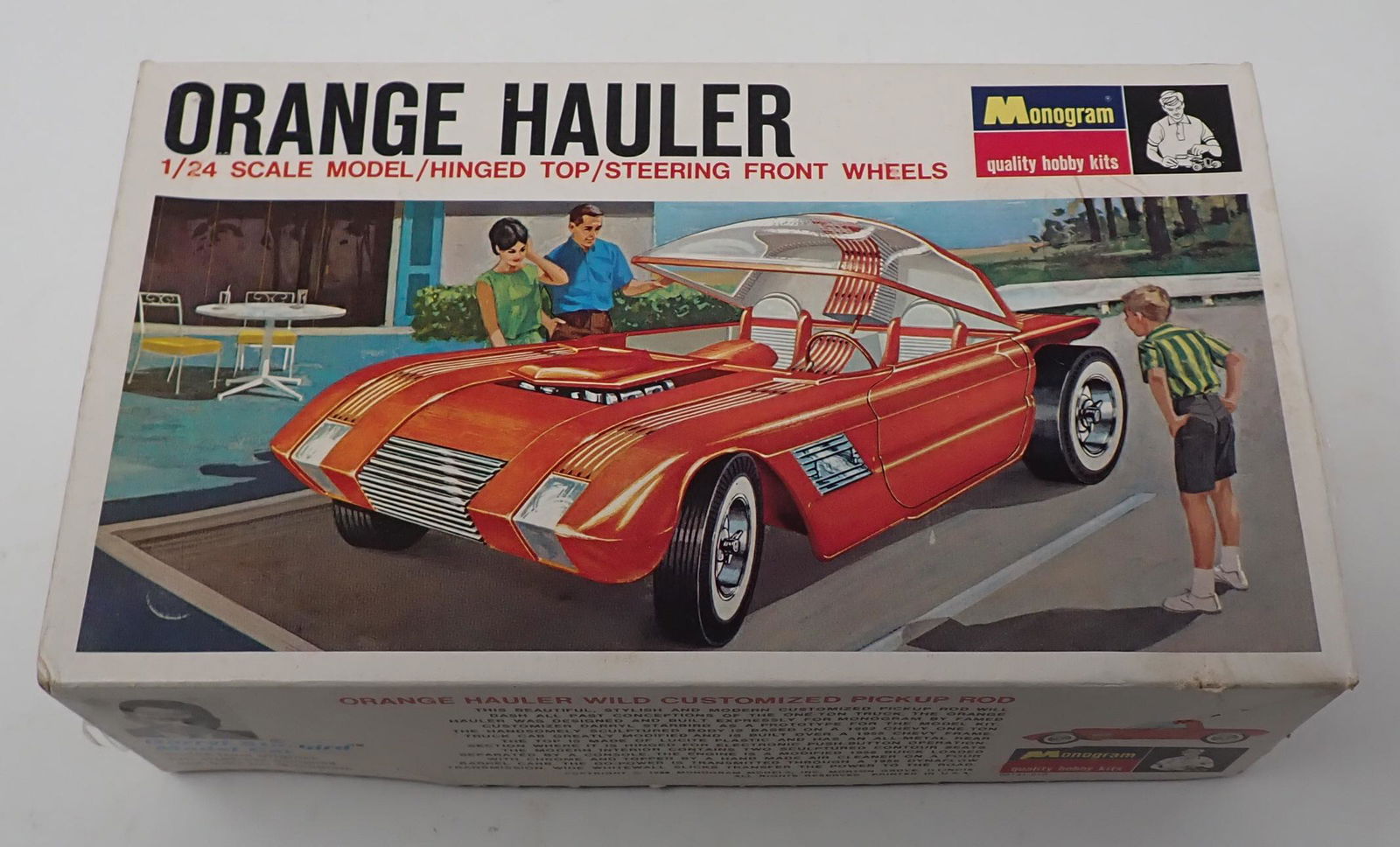 1966 Monogram Orange Hauler Model (1 of 5)