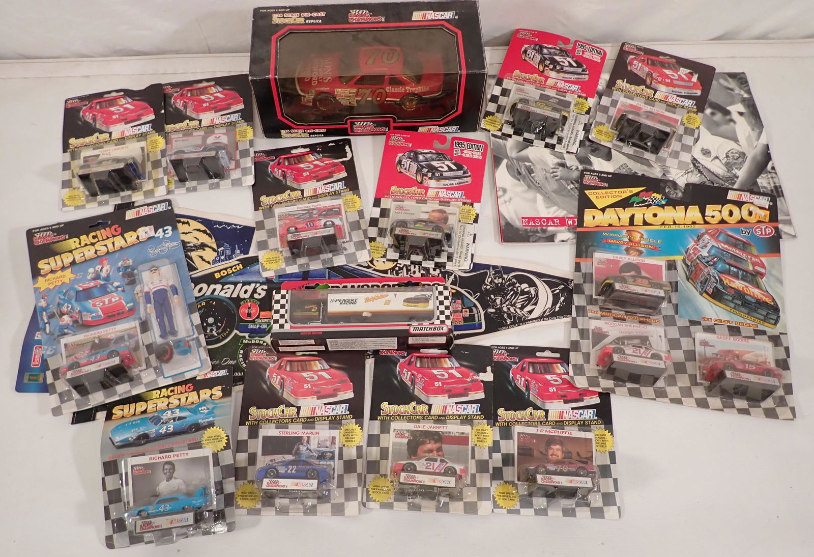 Racing Champions Matchbox Nascar Diecast: Getting all pictured