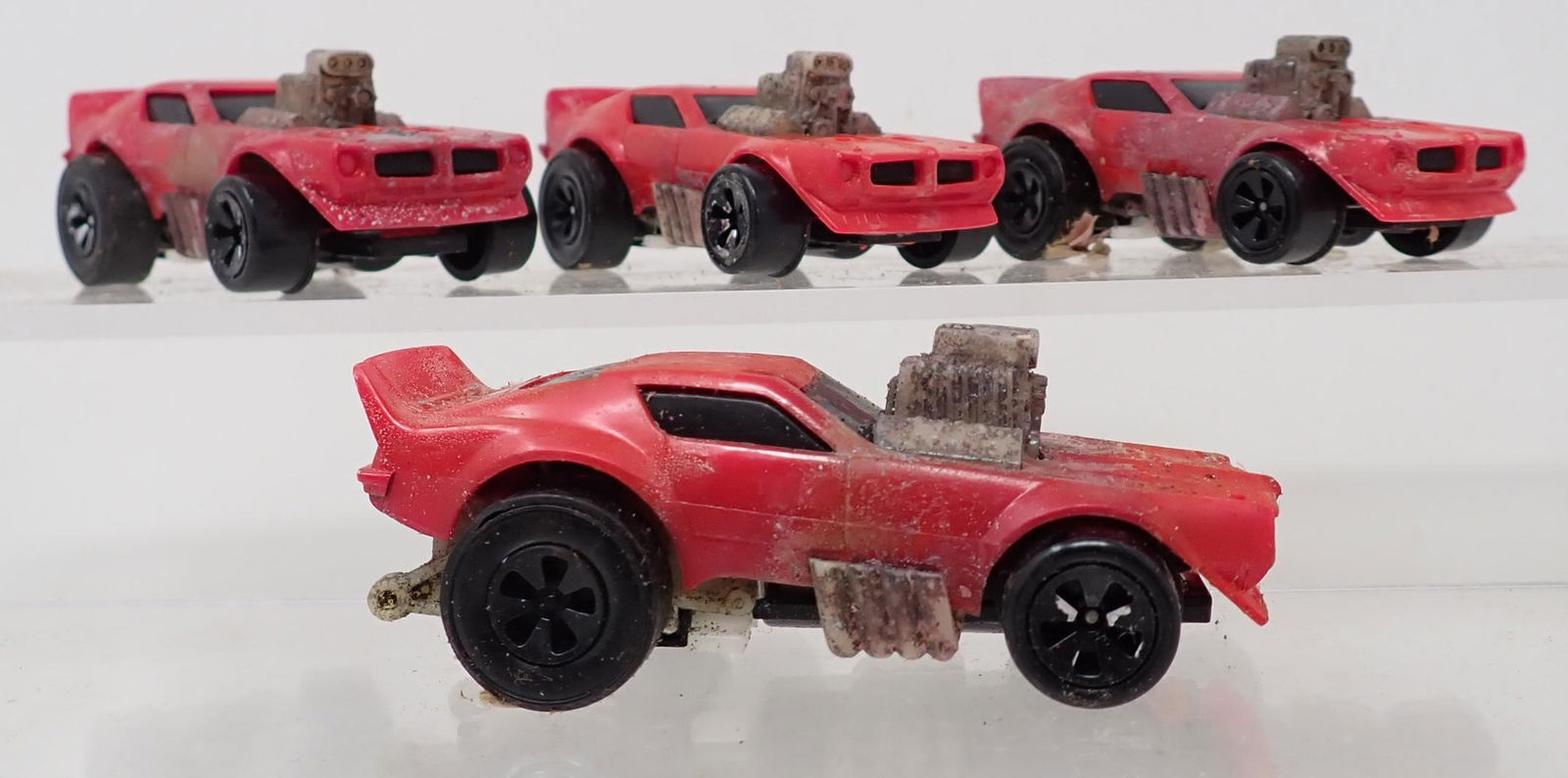 4 1970 Mattel Sizzlers Firebirds (1 of 8)