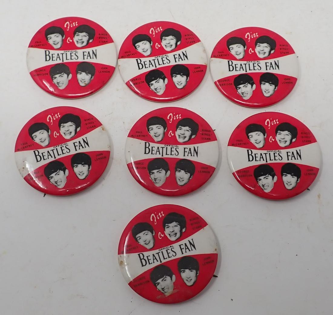 Vintage Beatles Pinbacks (1 of 4)