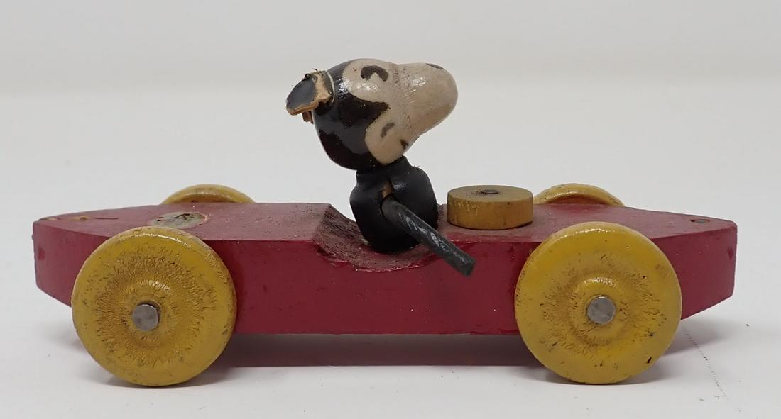 Walt E Disney Mickey Mouse Wooden Racer (1 of 7)
