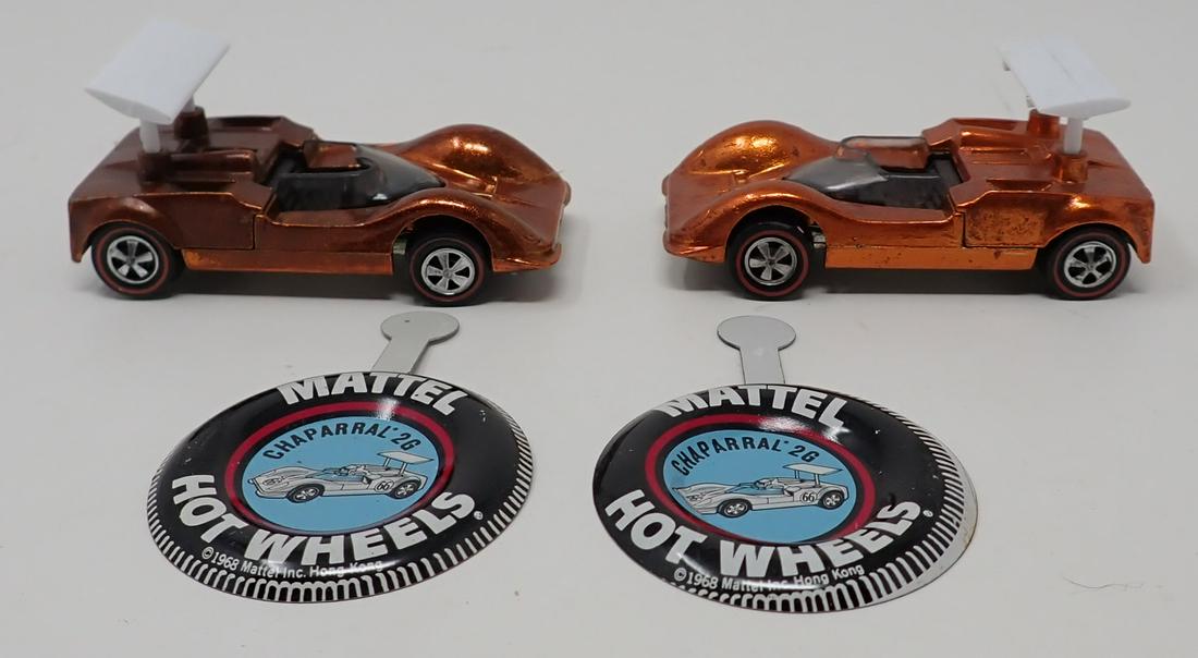 Hot Wheels Red Line Chaparral 26 Cars & Buttons (1 of 4)