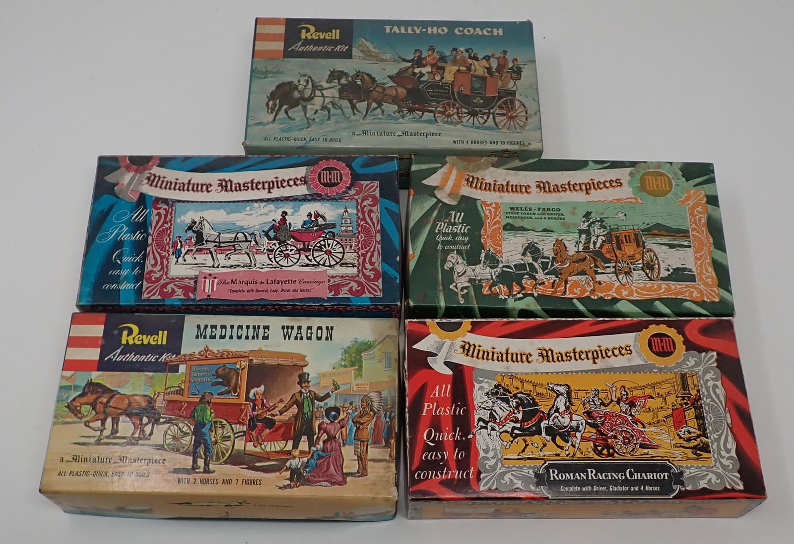Revell Miniature Master Pieces Model Kits (1 of 2)