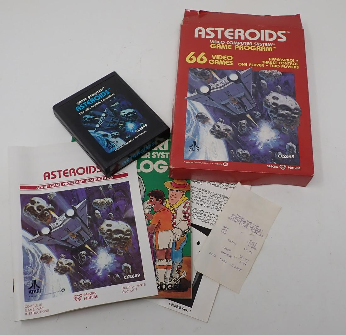 1981 Atari Asteroids Video Game (1 of 3)
