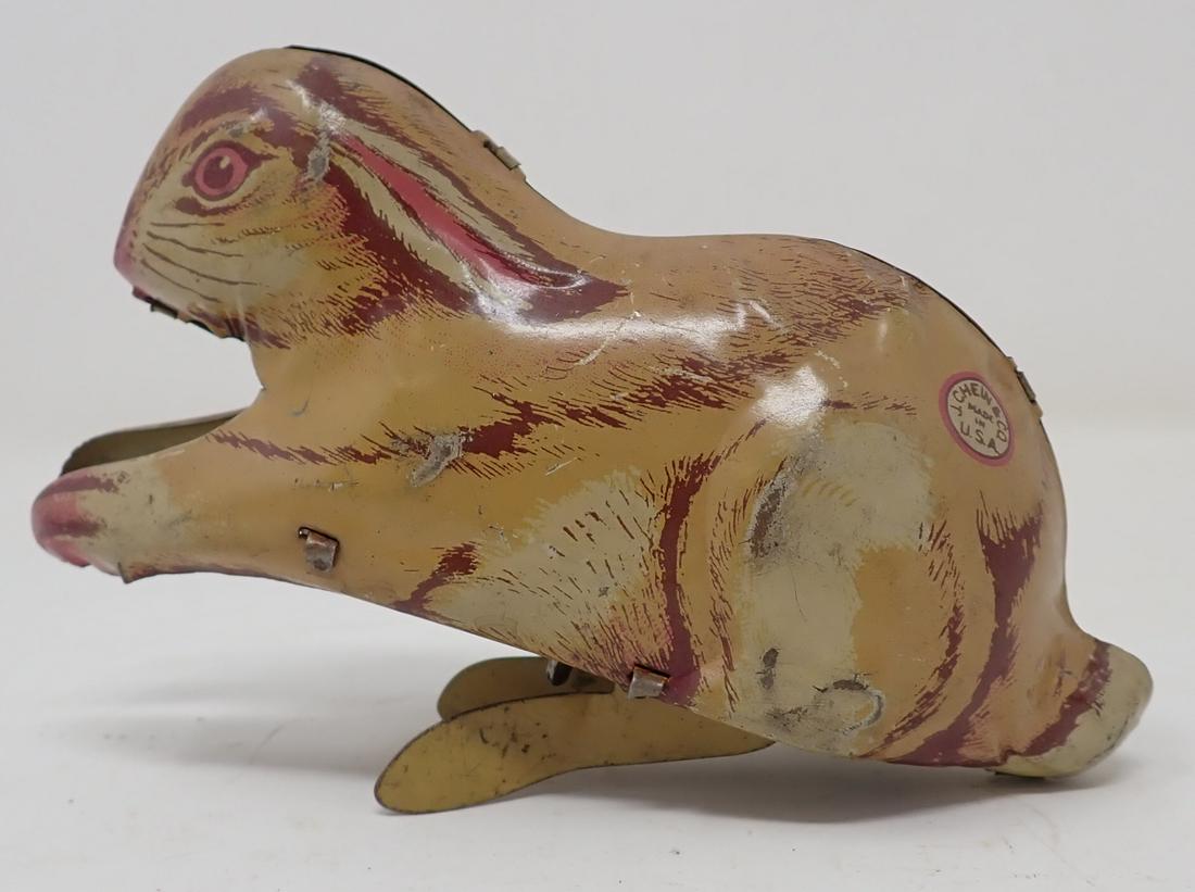 J Chein Tin Wind Up Litho Rabbit (1 of 4)