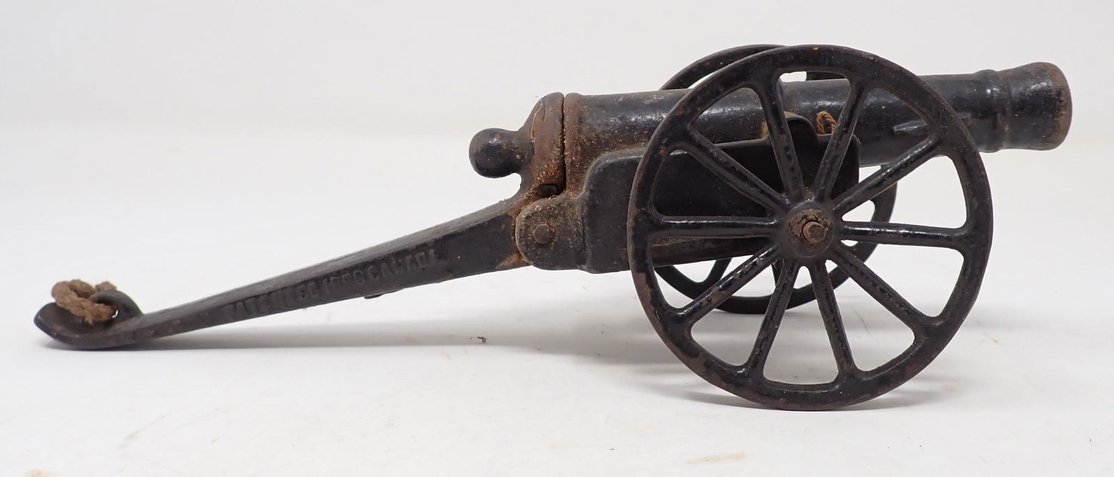 Antique Cast Iron Toy Cannon (1 of 6)