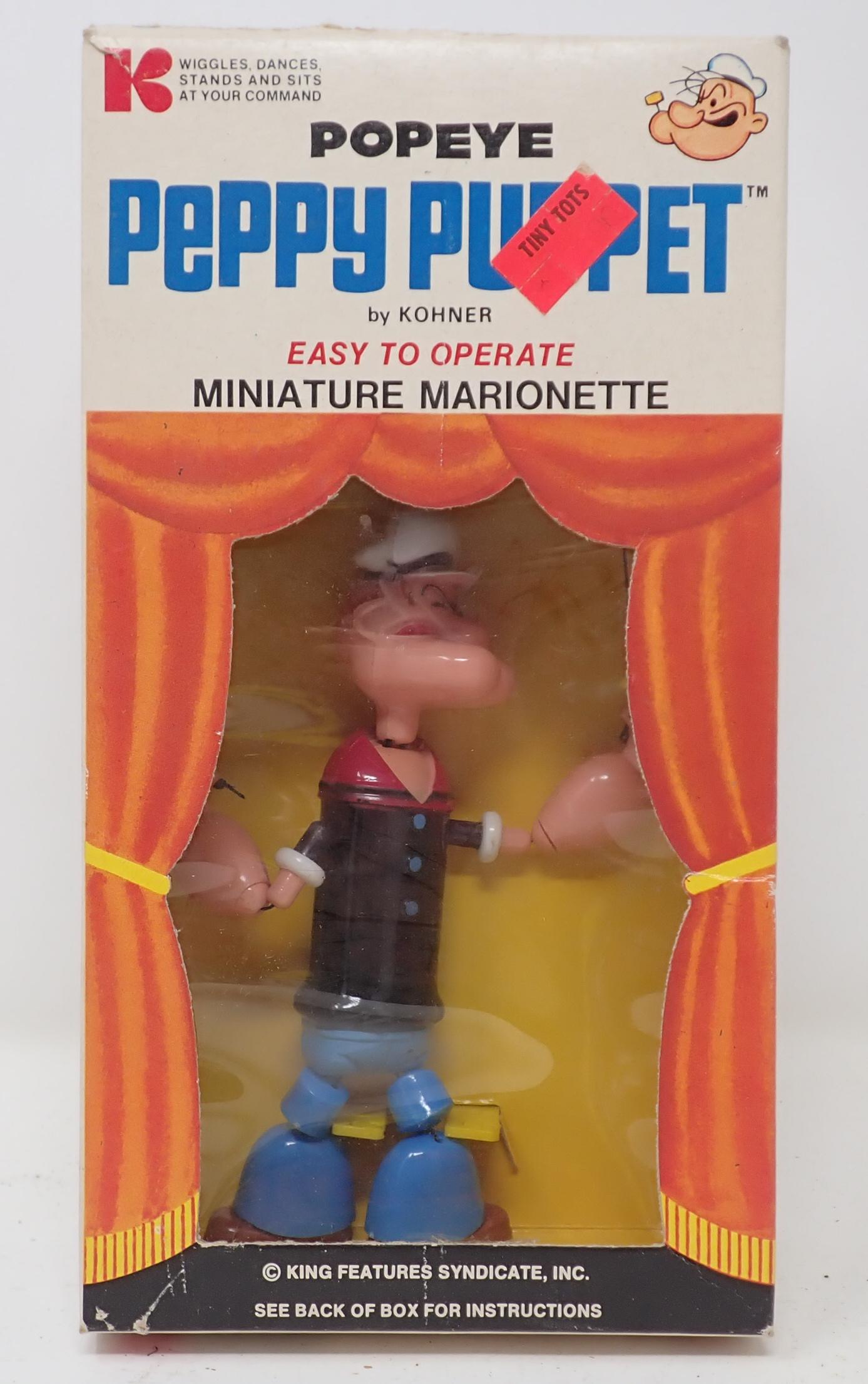 1970 Kohner Bros Popeye Peppy Puppet (1 of 4)