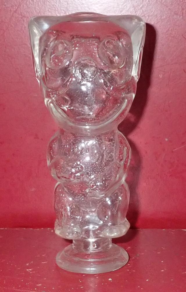 Felix The Cat Glass Candy Container (1 of 2)