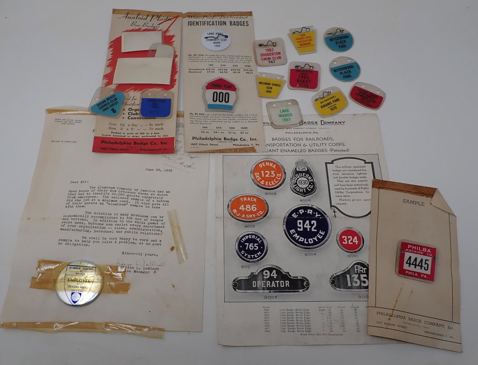 Philadelphia Badge Co Employee Badges: Getting all pictured