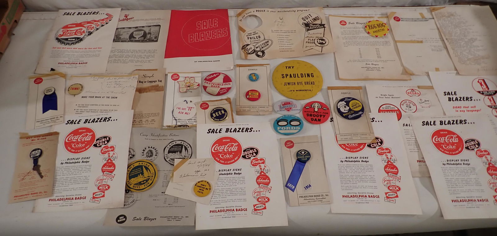 Philadelphia Badge Co Emphemora & Pinbacks (1 of 11)