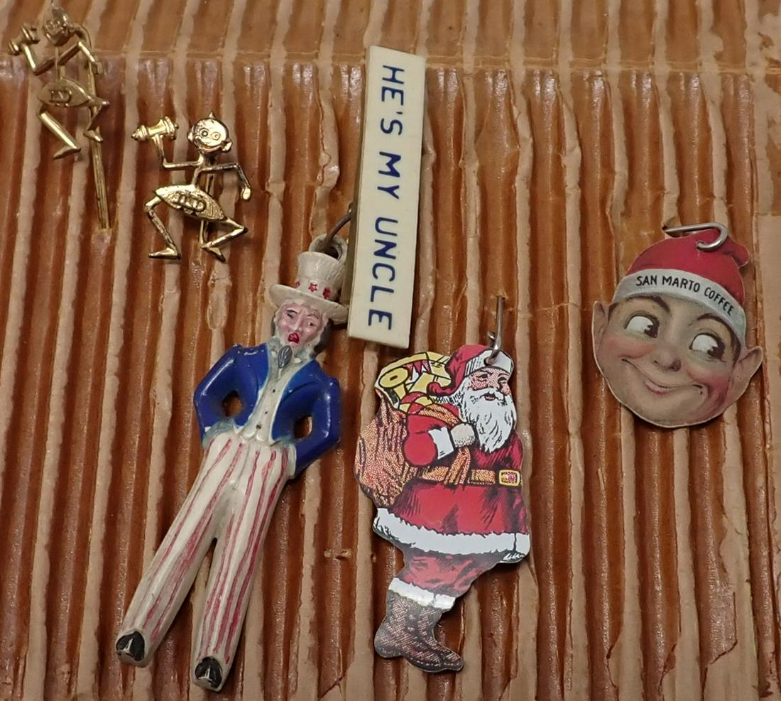 San Martino Coffee Santa Uncle Sam Pins (1 of 5)