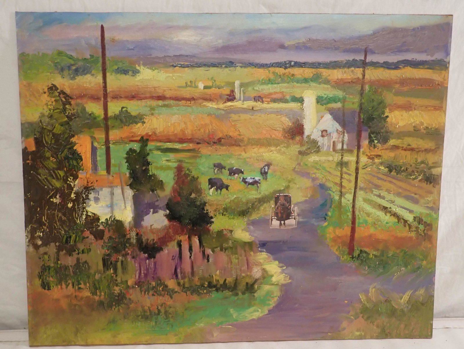 John Reilly Amish Country Oil Painting (1 of 4)