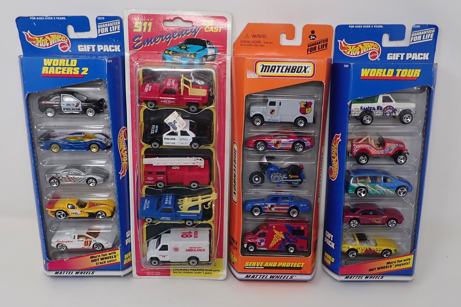 Hot Wheels Matchbox & Emergency Diecast Cars: New in packaging!