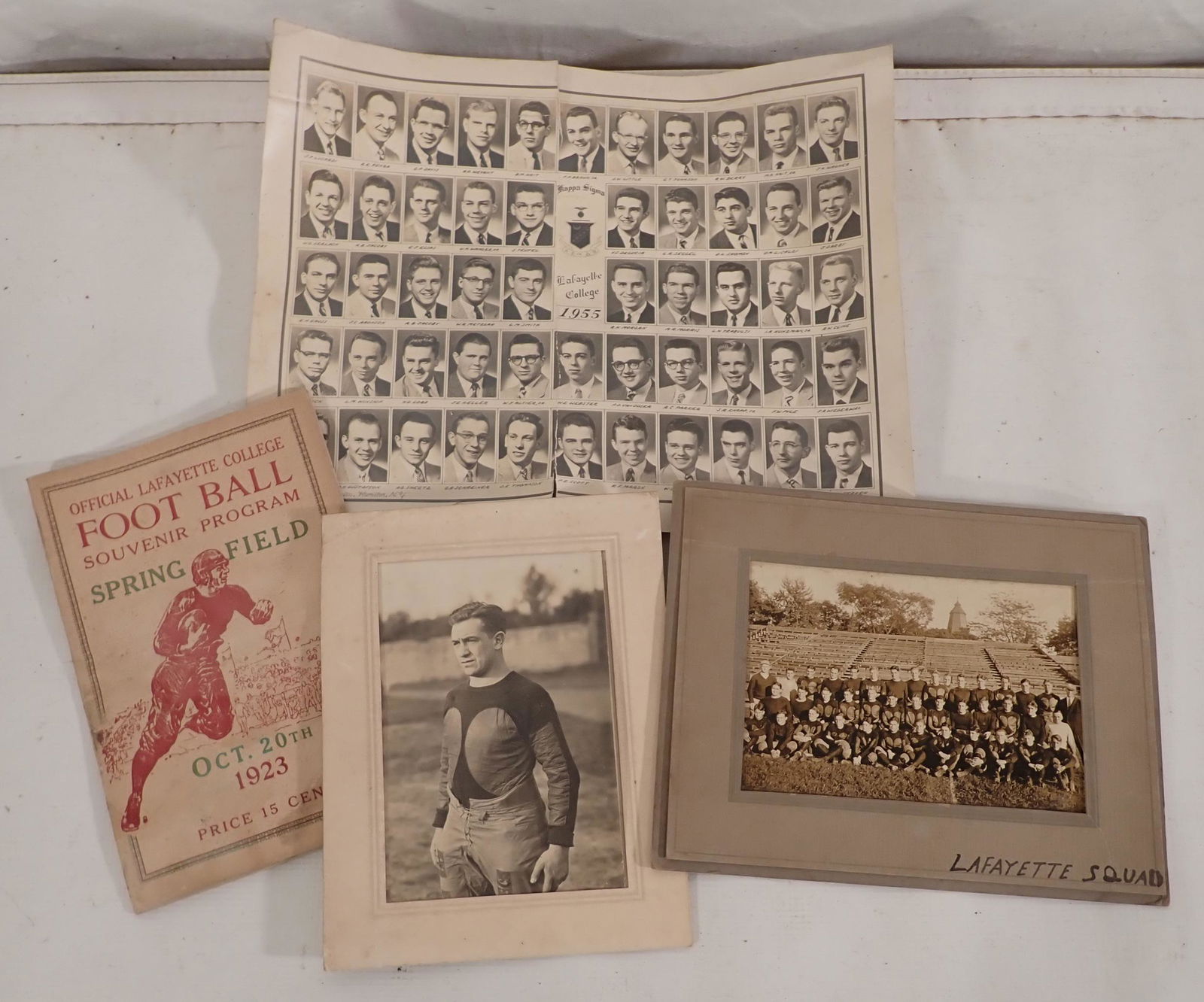 1923 College Football Program & Photos (1 of 5)