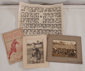 1923 College Football Program & Photos