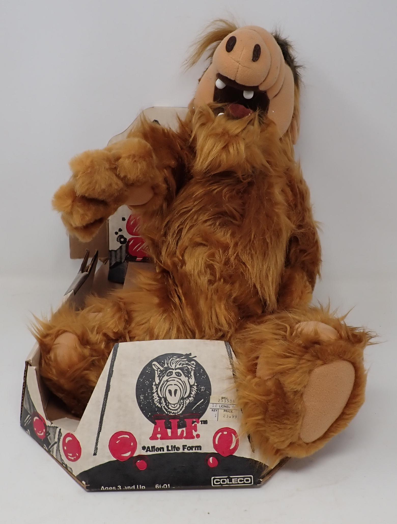 1986 Coleco Alf Stuffed Animal (#0715) on Mar 12, 2023 . Stasak Jr. Auction and Appraisal Service in NJ 1986 Coleco Alf Stuffed Animal (#0715) on Mar 12, 2023 . Stasak Jr. Auction and Appraisal Service in NJ
