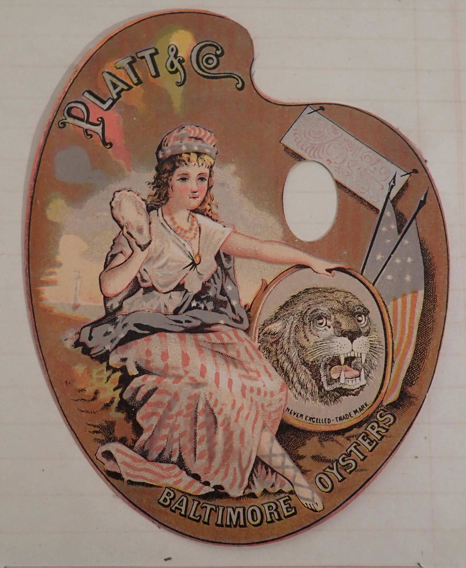 Table Contents of Trade Cards (1 of 8)