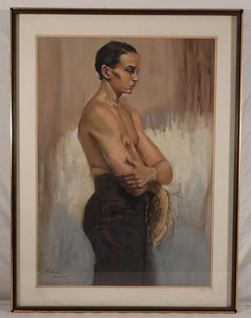 Rhoda Yanow Pastel Portrait (1 of 5)