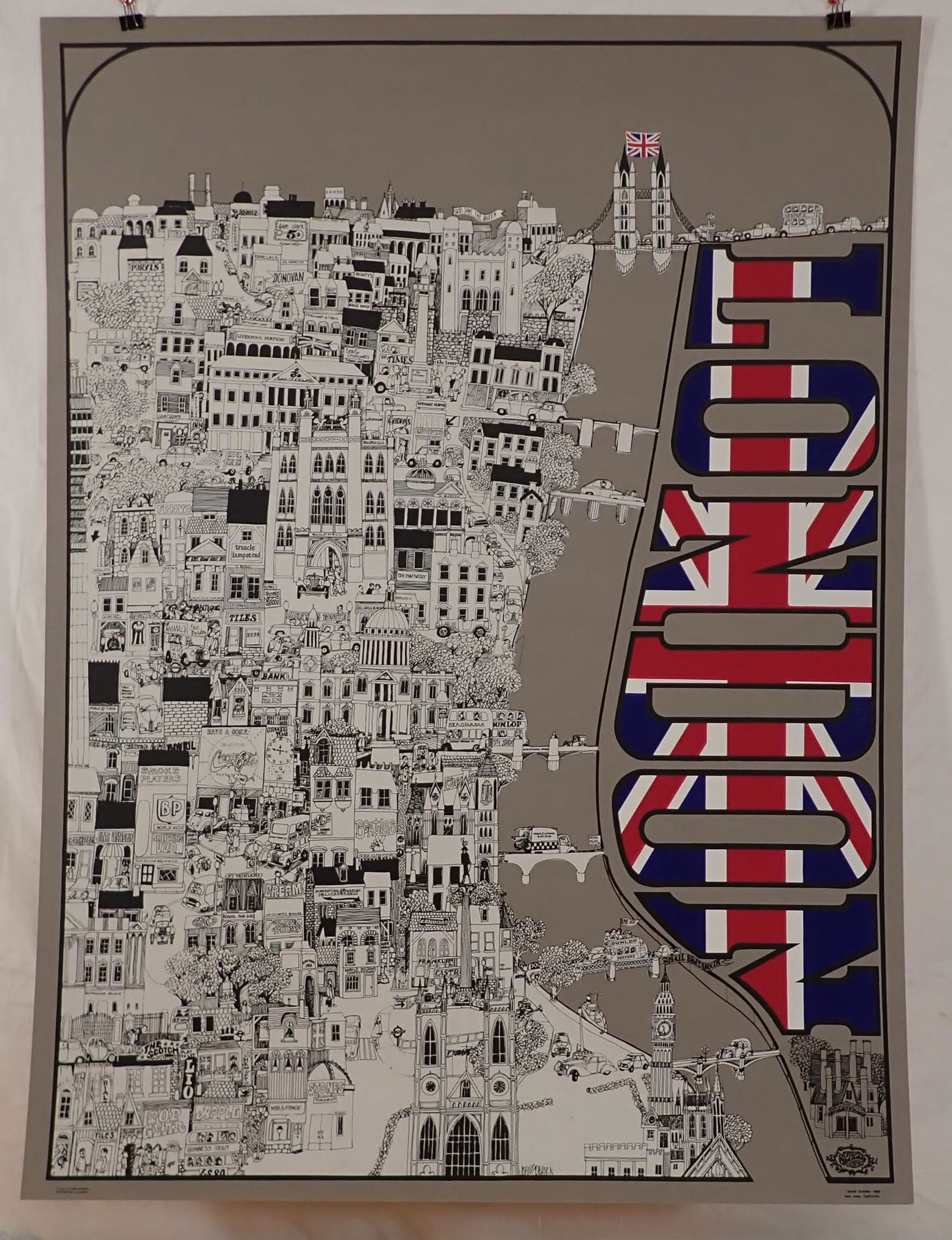 1968 David Schiller Sparta Graphics London Poster (1 of 9)