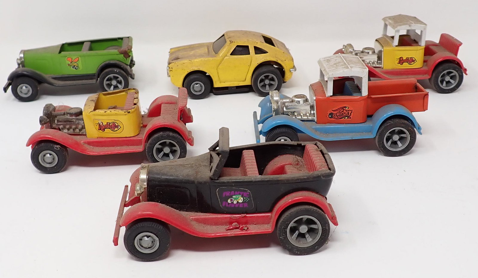 Mini Tonka Hot Rods: Getting all pictured