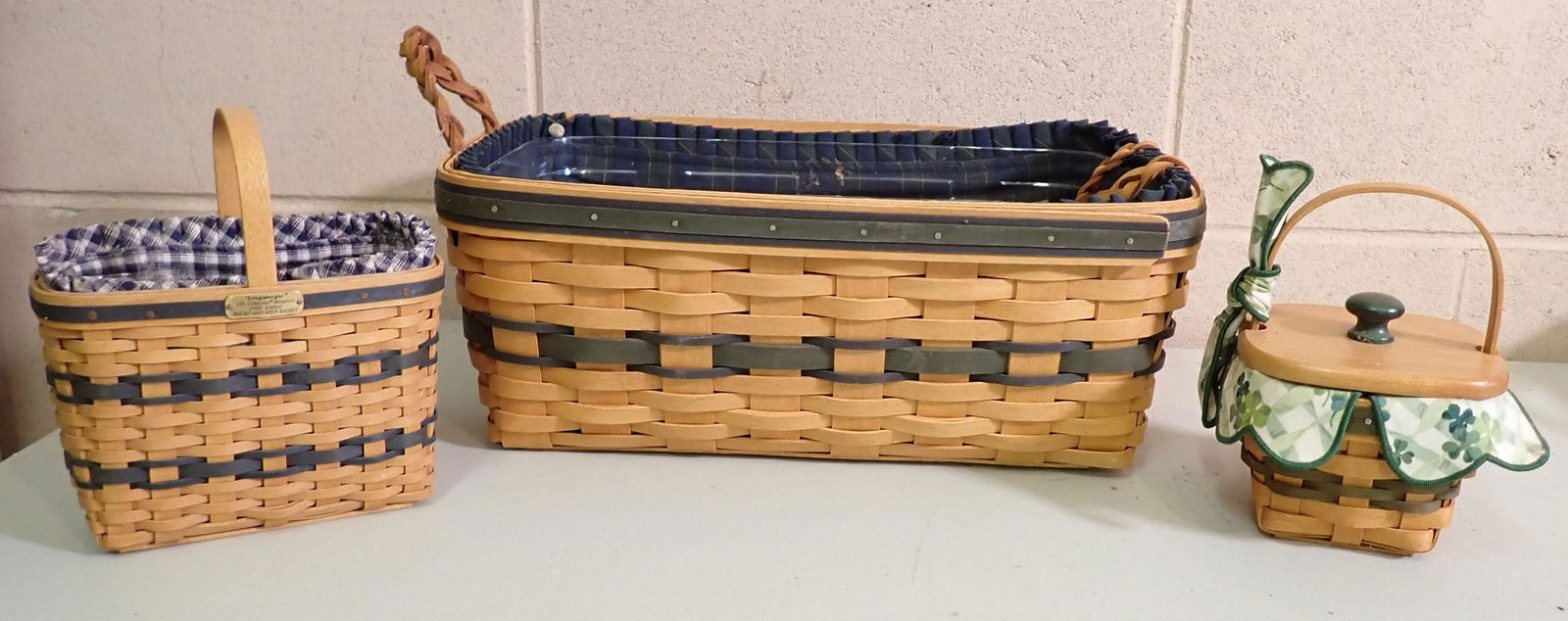 3 Longaberger Baskets (1 of 2)