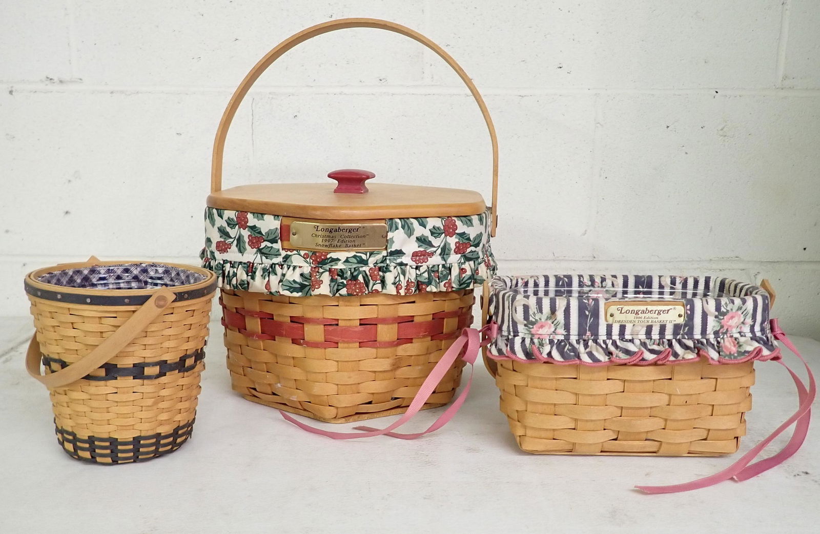 3 Longaberger Baskets (1 of 2)