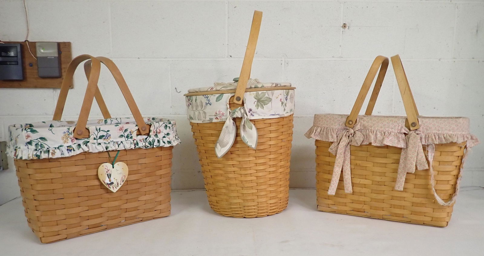3 Longaberger Baskets (1 of 4)