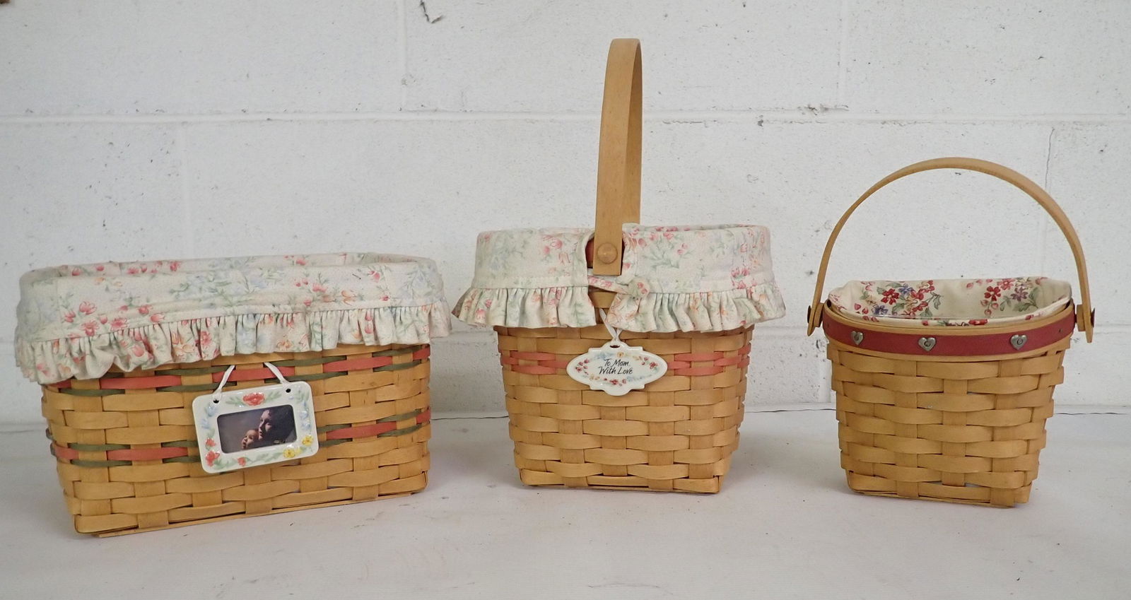 3 Longaberger Baskets (1 of 2)