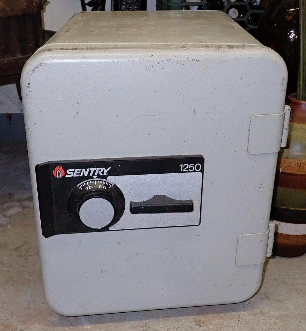 Sentry 1250 Safe (0130) on Mar 19, 2023 M.J. Stasak Jr. Auction and