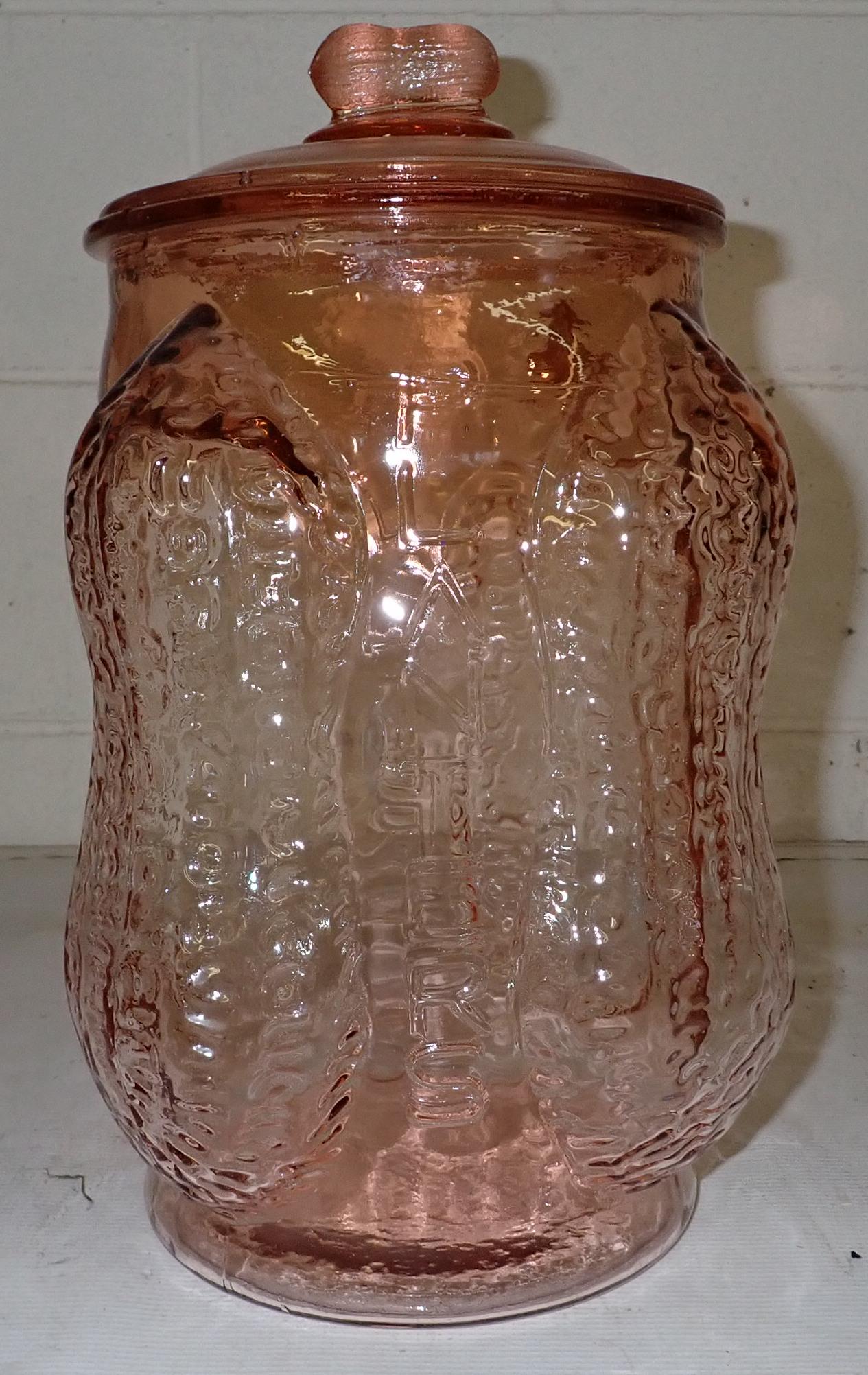 Planters Peanut Jar: Approx 14" tall