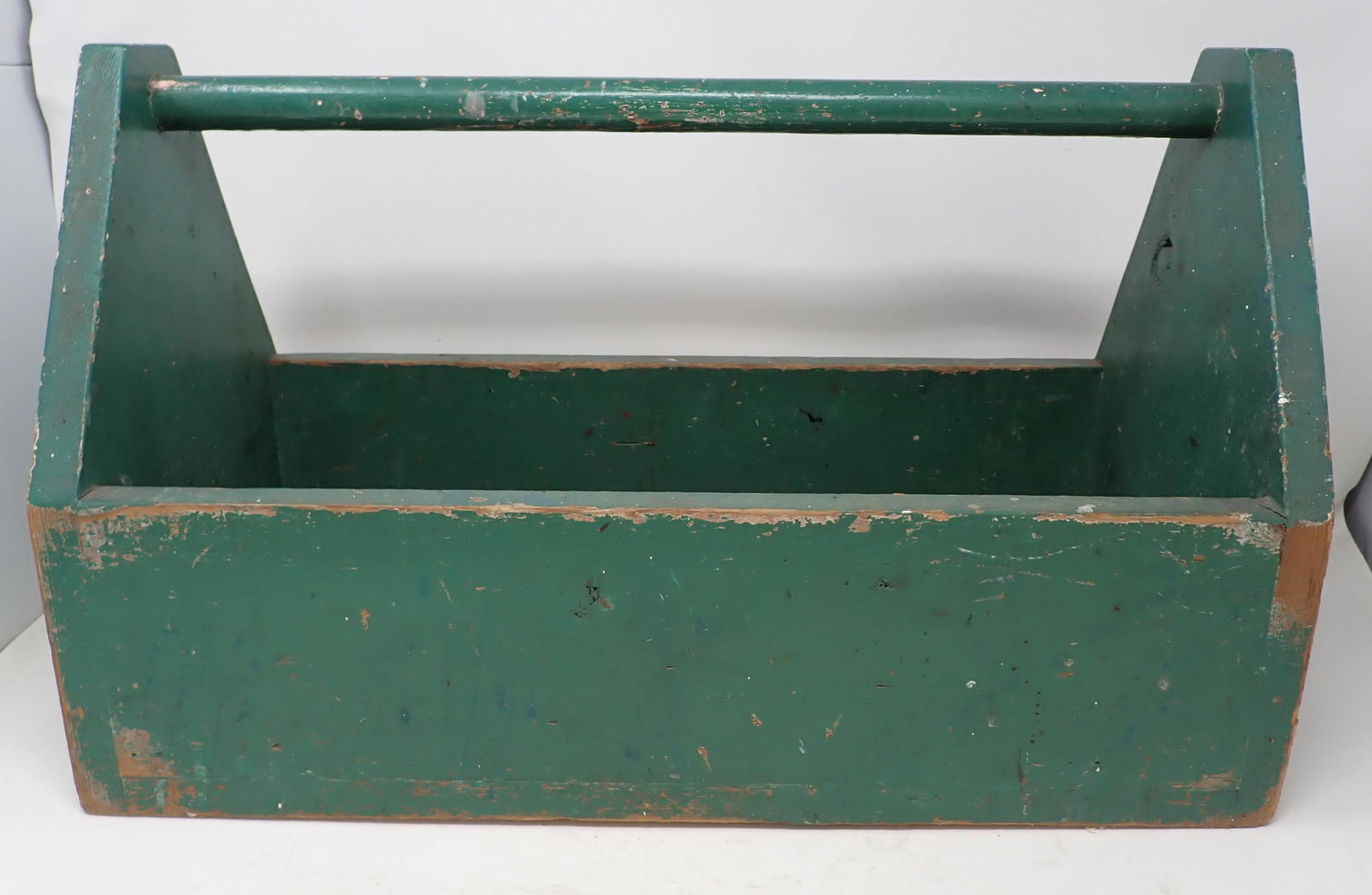 Tote in Green Paint (1 of 6)