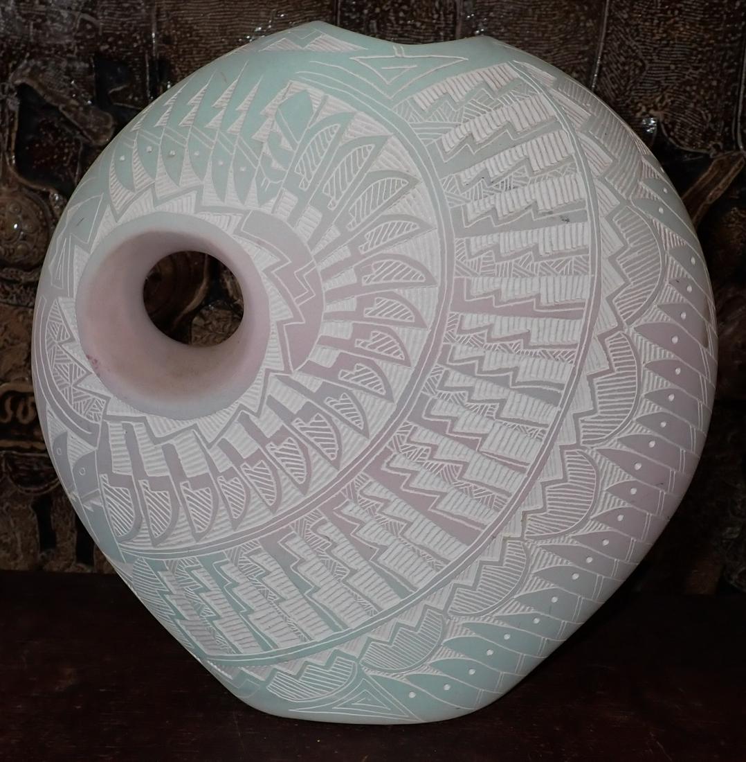 Signed K Yazzie Navajo Pottery Vase (1 of 3)