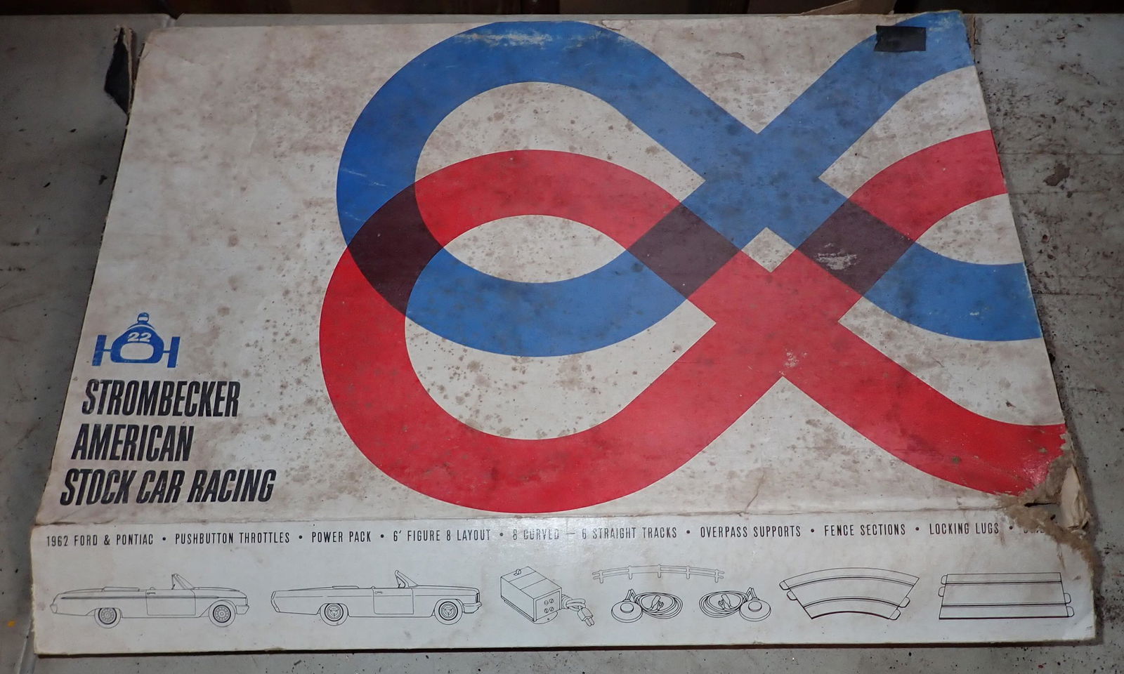 Strombecker Road Racing Slot Car Track (1 of 2)