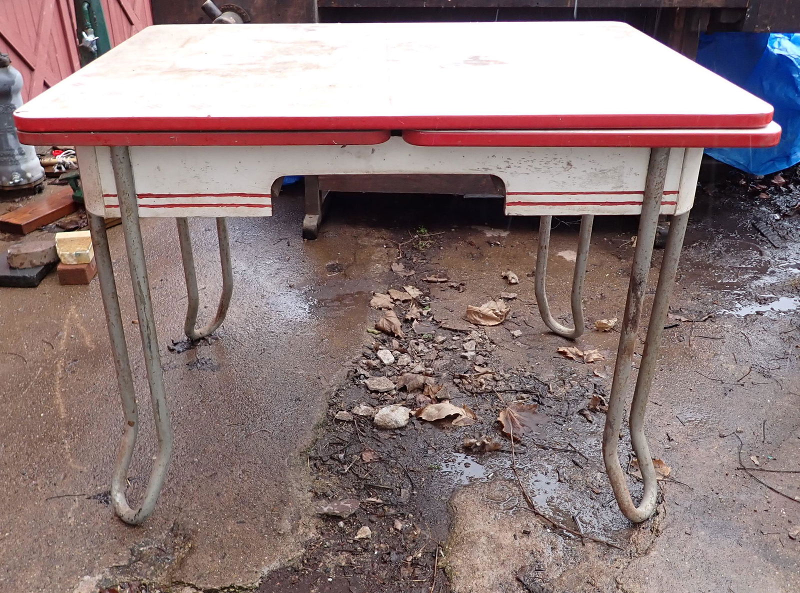 Porcelain Top Table (1 of 3)